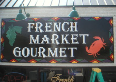 French Market Gourmet Aluminum Panel Vinyl Graphics – Michigan
