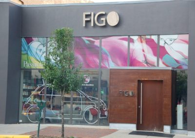 FIGO Dimensional Sign Stainless Steel Letters LED illumination – Birmingham Michigan