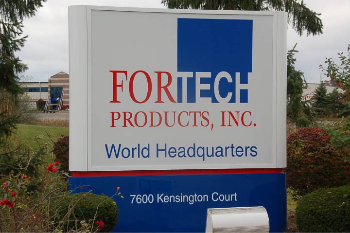 Foretech Ground sign with Acrylic Faces LED illumination – Brighton Michigan