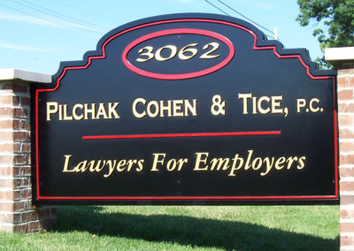 Pilchak Carved HDU Sign painted – Michigan