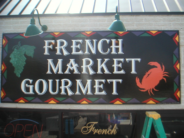 French Market Gourmet Aluminum Panel Vinyl Graphics – Michigan